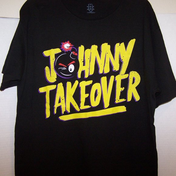 WWE JOHNNY TAKEOVER GARGANO GRAPHIC T-SHIRT S3514 - Picture 3 of 12